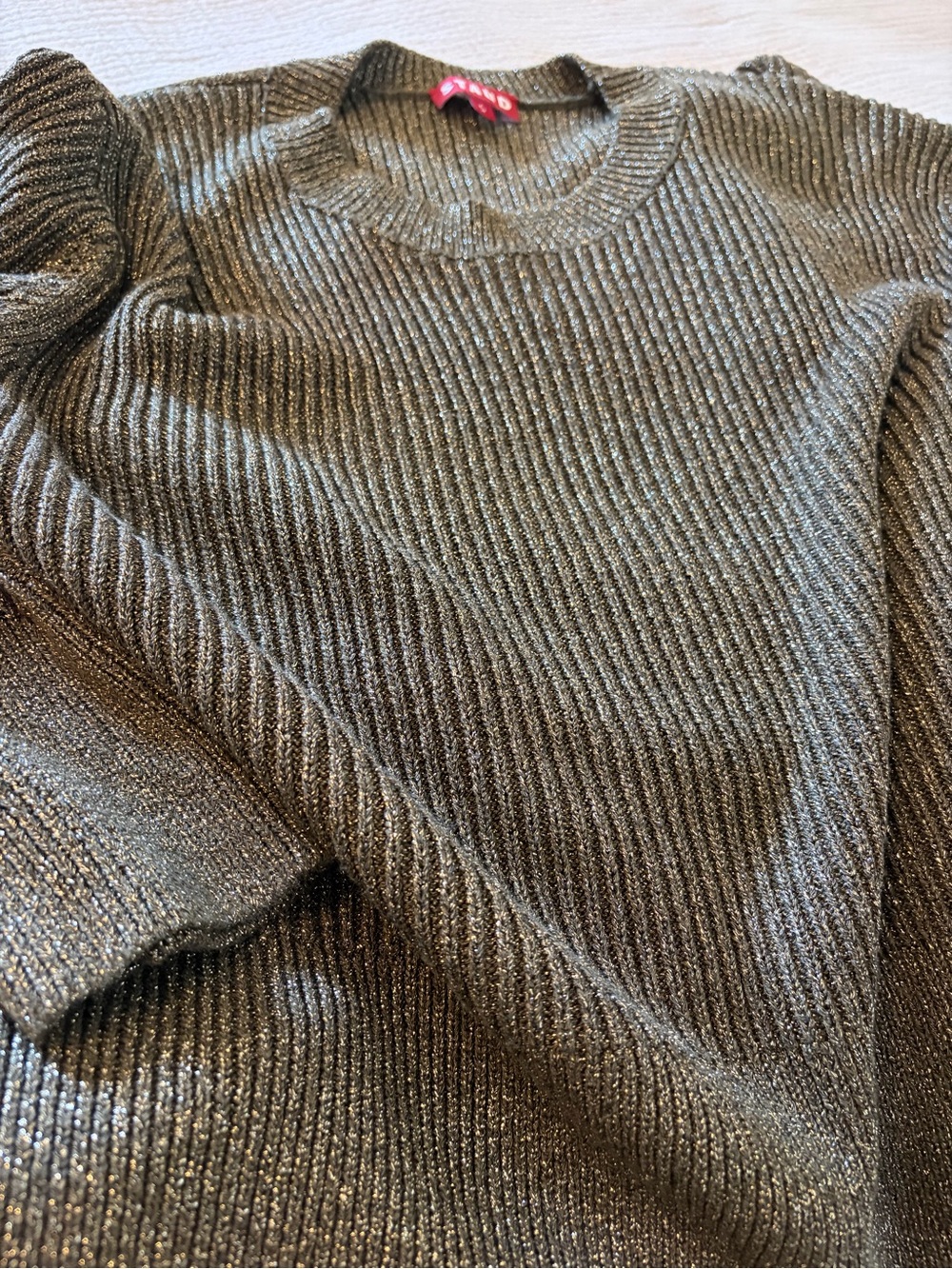 STAUD Metallic Tonal Sweater - Picture 4 of 4